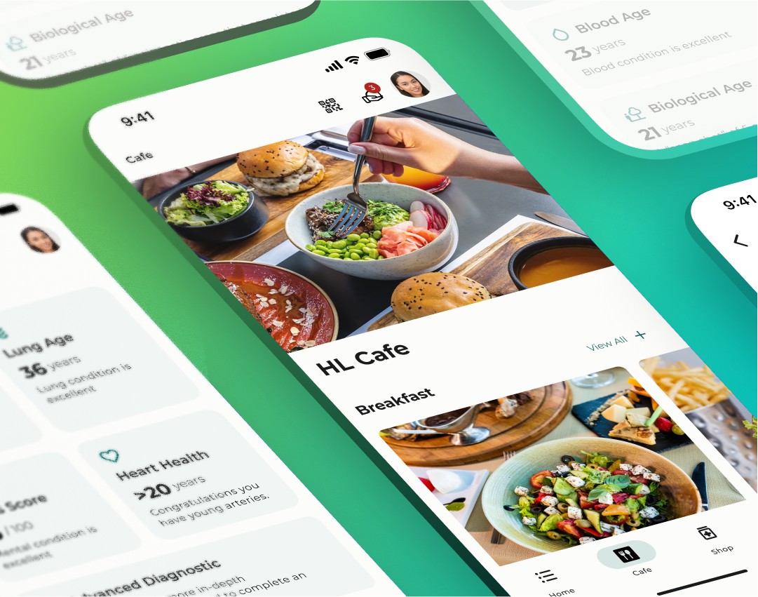 Healthy Longevity Cafe App